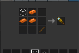 Alternative crafting recipe using base Minetest game's materials