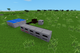 Simple electric network with Electric Furnaces and Macerator