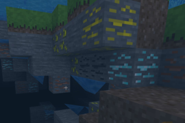 Ores of all types common everywhere
