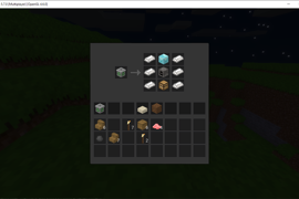 minetest recipe from recycling itself