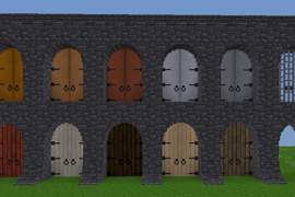 3node tall arched doors