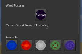 Wands and Focuses