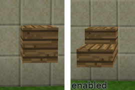 Rotation of default stairs and slaps is added to (mostly) moreblocks nodes