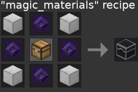 Recipe for "magic_materials.
