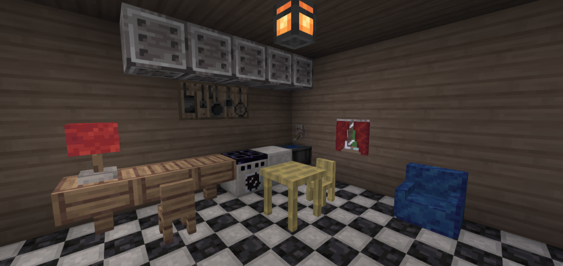 VoxeLibre Furniture and decorations screenshot