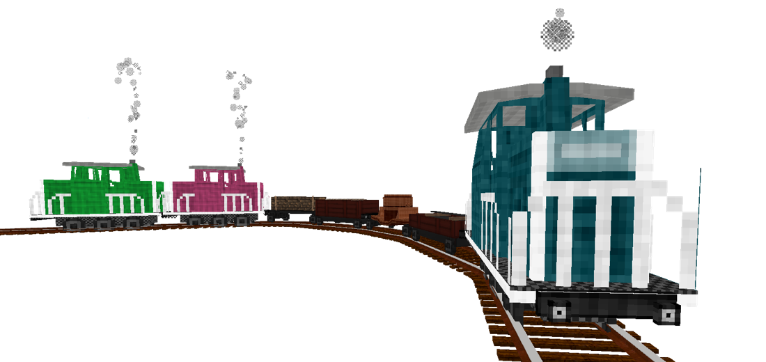 Advtrains Freight Train screenshot