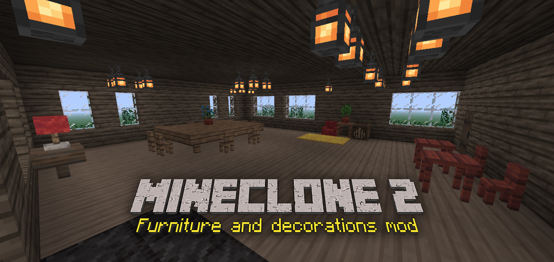 MineClone2 Furniture and decorations screenshot