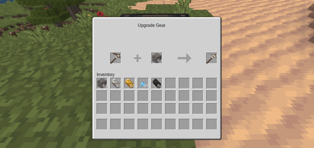Upgraded Smithing Tables for MineClone 2 screenshot