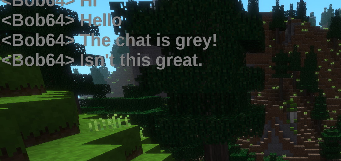 Colored Chat Text screenshot