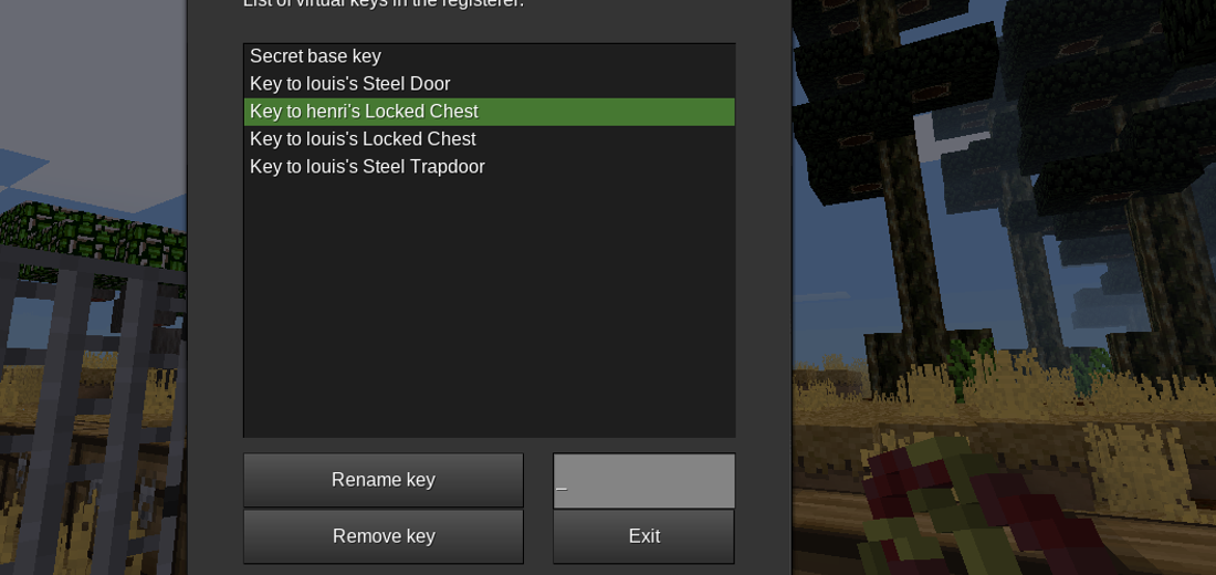Virtual Key screenshot