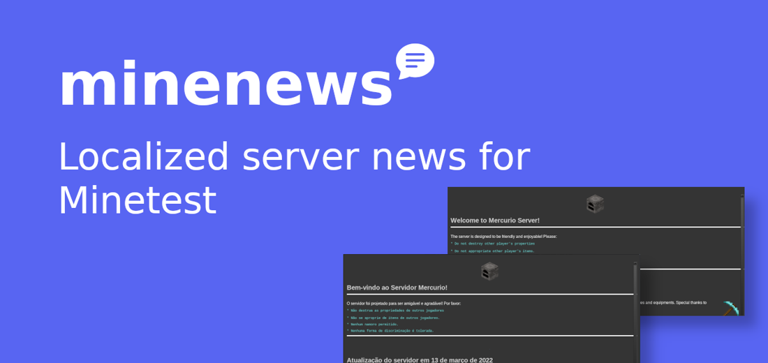 Localized Server News screenshot