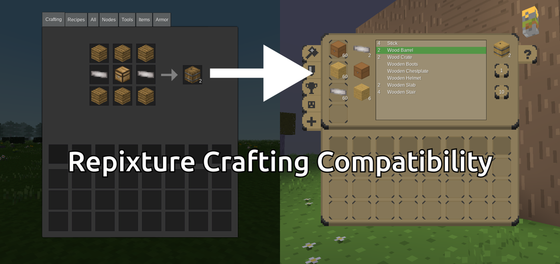 Repixture Crafting Compatibility screenshot