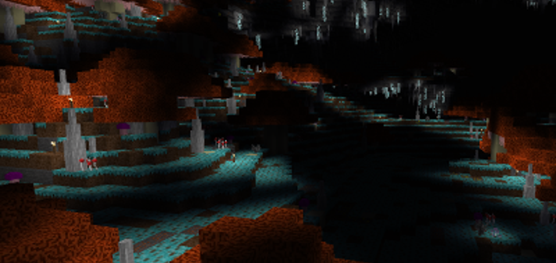 Dwarf Fortress style caverns screenshot