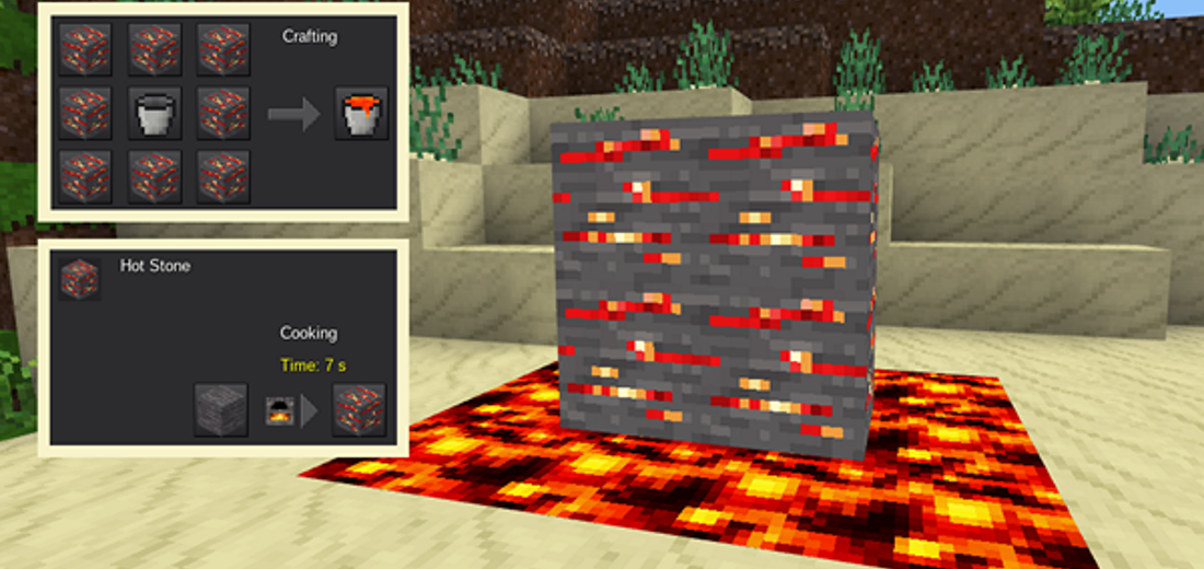 Craftable Lava screenshot