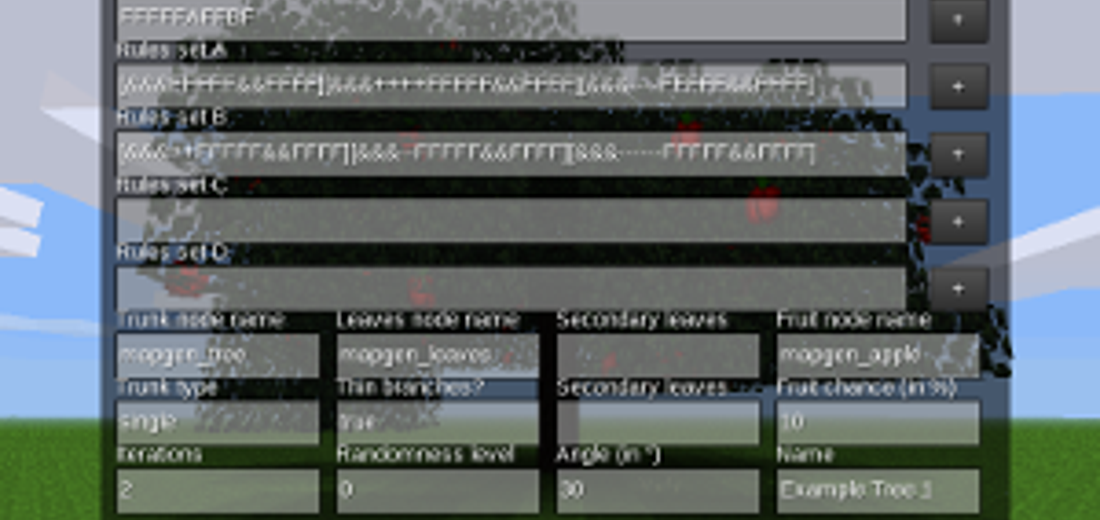 L-System Tree Utility screenshot