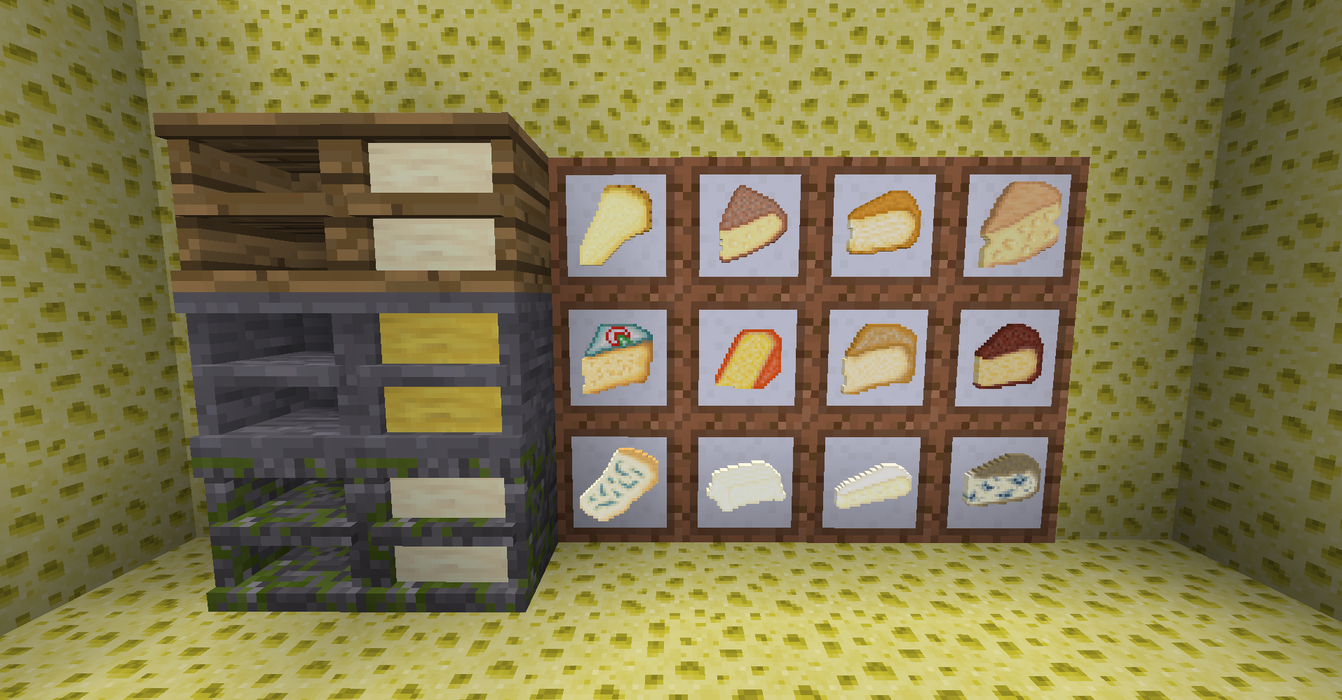 Cheese Selection and their Racks