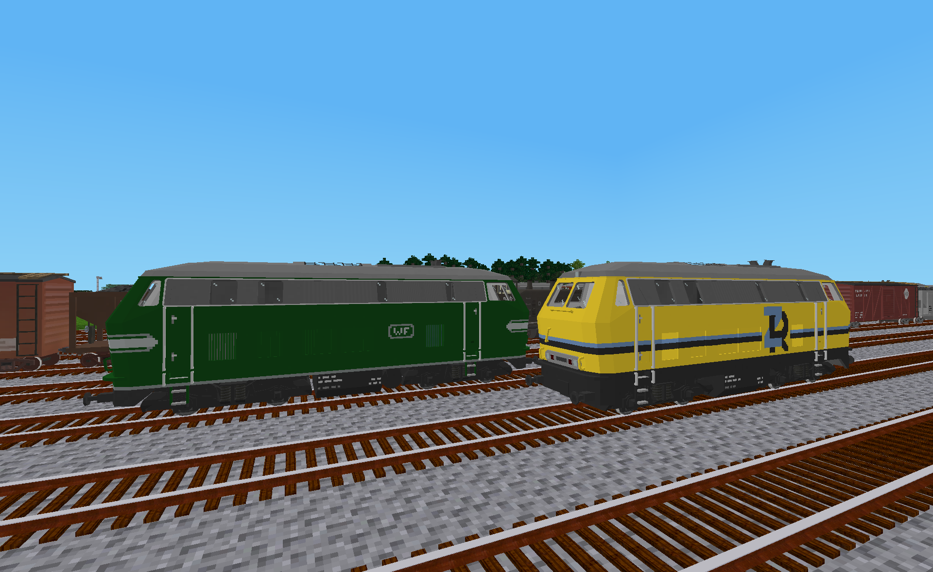 Additional liveries for the European BR218 Diesel Locomotive