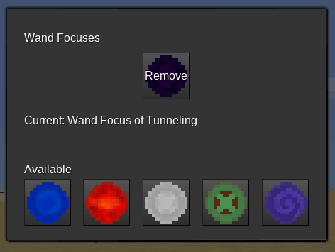 Wands and Focuses