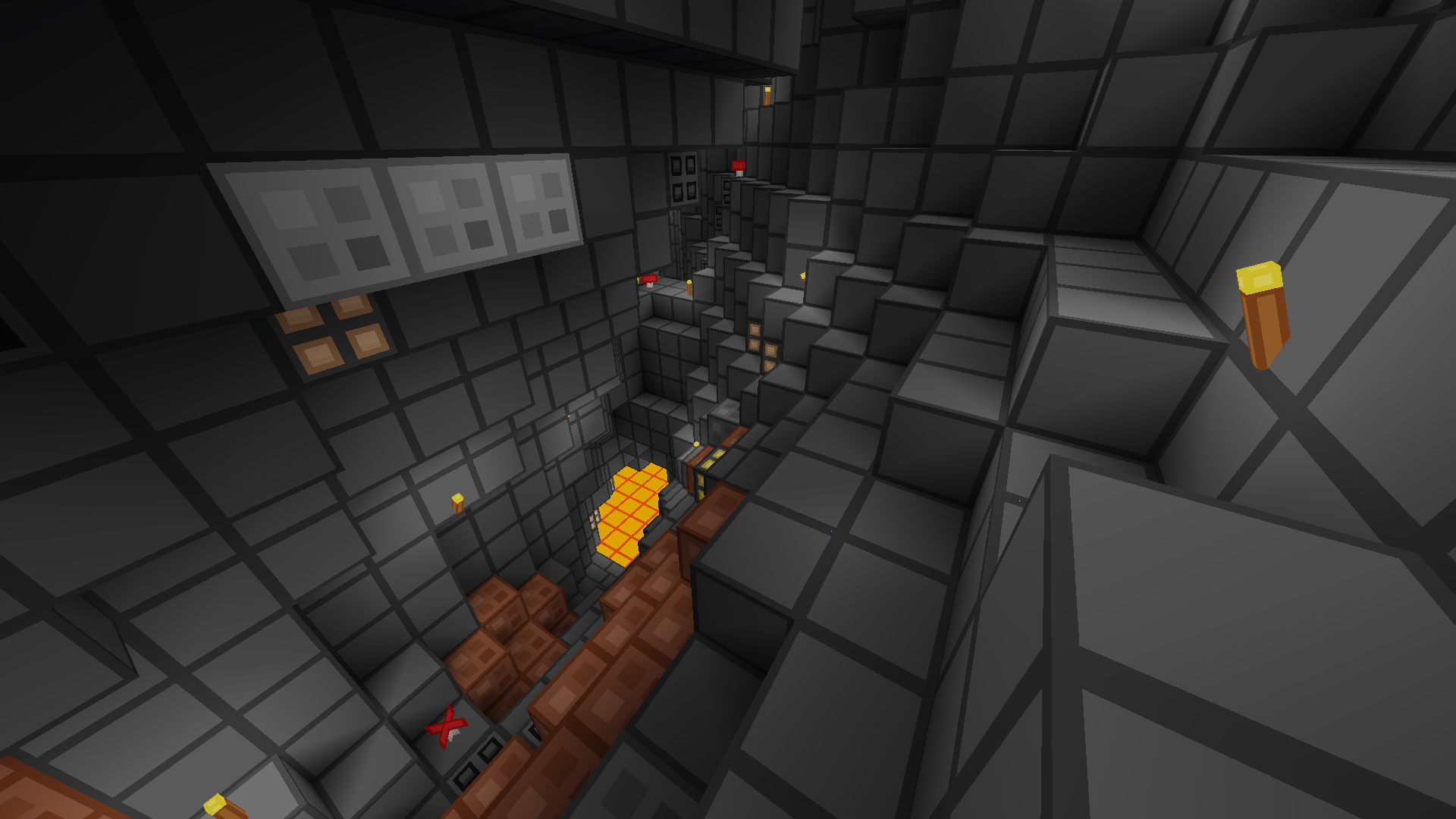 A cave in MineClone 2