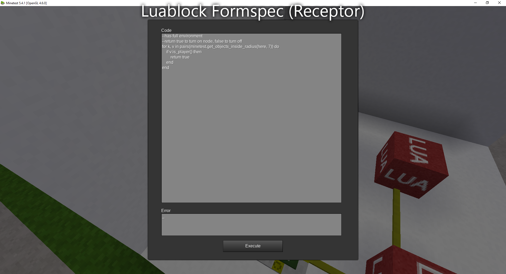 Luablock Formspec (Receptor)