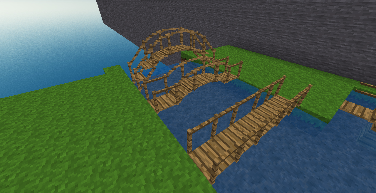 Wooden bridge nodes